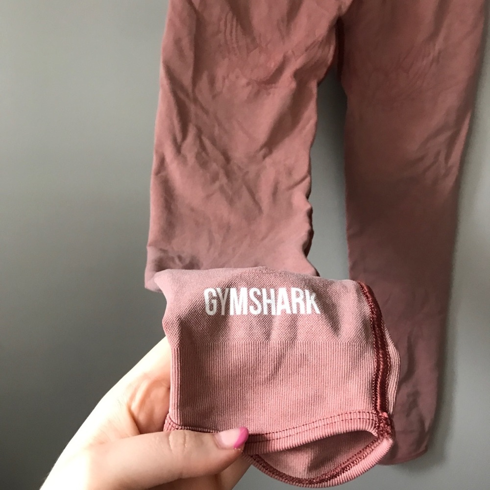 Gymshark Athleisure Workout Yoga Pilates Soft Sculpting Pink Studio Legging M - Picture 6 of 9